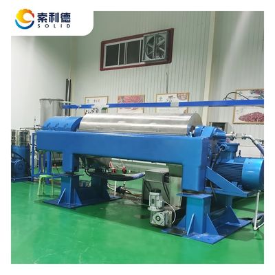 130kw Centrifugatrice di estrazione 5T/h Macchina per olio d'oliva spremuta a freddo con separatore verticale