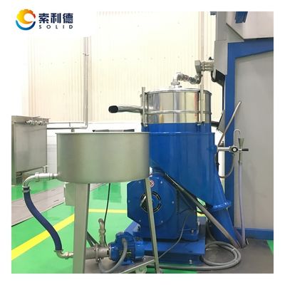 Centrifugatrice per la depurazione dell'olio vergine extra vergine separatore a disco verticale di olio di oliva